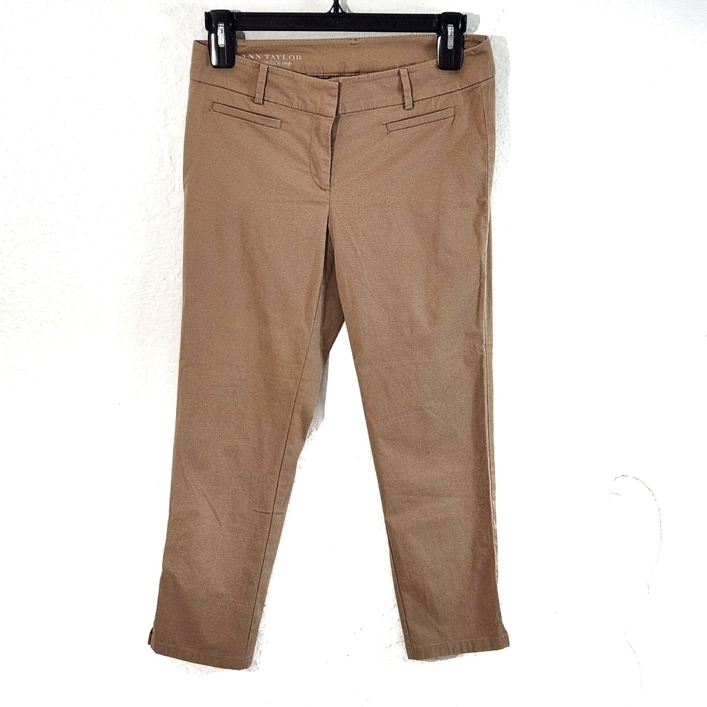 Ann Taylor Cambridge Cropped Pants